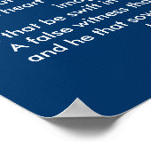 7 ABOMINATIONEN POSTER (Ecke)