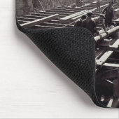 7. Allee und 24-2. Straßen-Untergrundbahn Mousepad (Ecke)