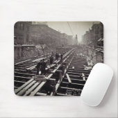7. Allee und 24-2. Straßen-Untergrundbahn Mousepad (Mit Mouse)