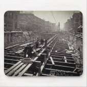 7. Allee und 24-2. Straßen-Untergrundbahn Mousepad (Vorne)