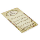 7 Anti-Viral Herbs 4" x 6" Magnet (Rechte Seite)