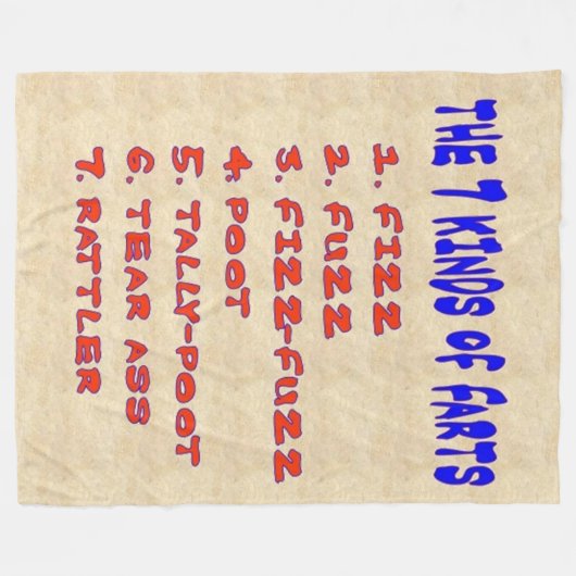 7 ARTEN FURZEN Fleece-Decke Fleecedecke (Vorderseite (Horizontal))