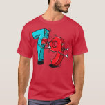 7 ate 8 9 Funny Math 1 T-Shirt<br><div class="desc">7 ate 8 9 Funny Math 1 .Check out our Math t shirts selection for the very best in unique or custom,  handmade piom from our clothing shops</div>