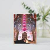 7 Aufwachen Postkarte (Stehend Vorderseite)