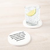 7 aus 3 Leuten heraus Untersetzer (Seite)