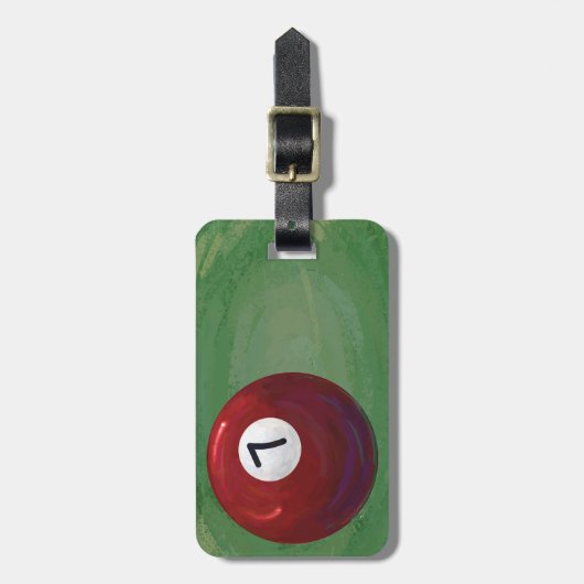 7 Ball Gepäckanhänger (Vorderseite vertikal)