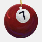 7 Ball Keramik Ornament (Vorne)