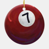 7 Ball Keramik Ornament (Hinten)