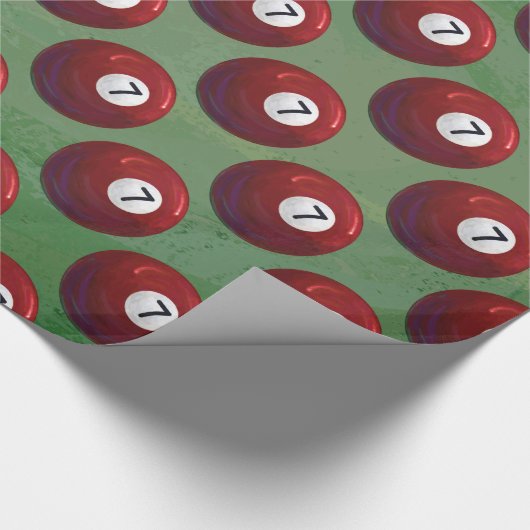 7 Ball Pattern Geschenkpapier (Ecke)