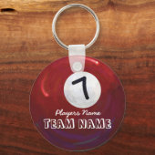 7 Ball Schlüsselanhänger (Vorderseite)