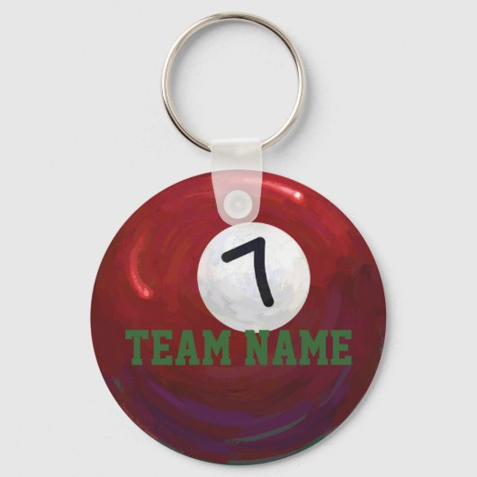 7 Ball Schlüsselanhänger (Vorderseite)