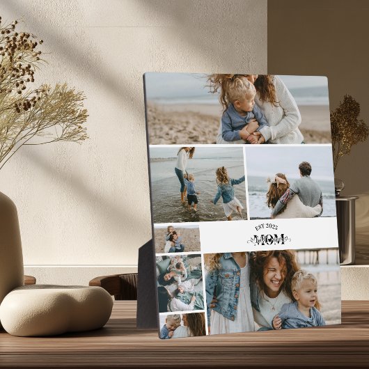 7 Benutzerdefinierte Fotocollage Beste Mutter Alle Fotoplatte