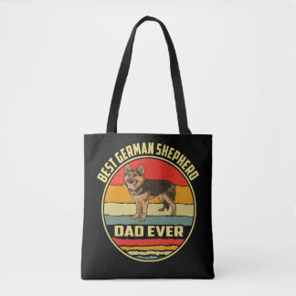 7 Bester Deutscher Schäferhund Dad Ever Vintage Tasche