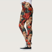 #7 Blumenmuster Leggings (Links)