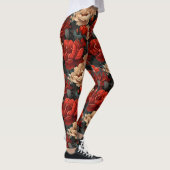 #7 Blumenmuster Leggings (Rechts)
