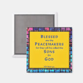 7. Breite von Jesus' Sermon auf dem Berg Magnet (Vorderseite/Rückseite)