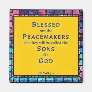 7. Breite von Jesus' Sermon auf dem Berg Magnet