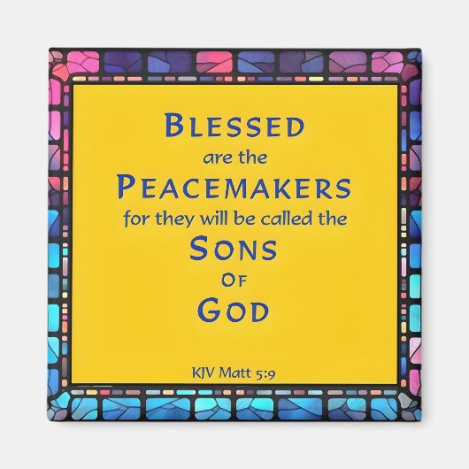 7. Breite von Jesus' Sermon auf dem Berg Magnet (Vorne)