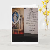 7 CANDLES PRAYER KARTE (Gelbe Blume)