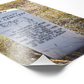 7. Cavalry Friedhof Gedenkstätte Fotodruck (Ecke)