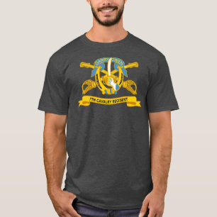 7. Cavalry Regiment w Br Ribbon T-Shirt