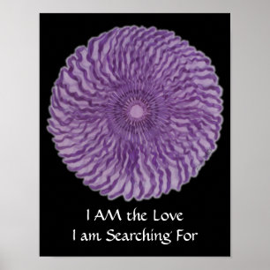 7. Chakra Art #2 - Göttliche Verbindung Poster