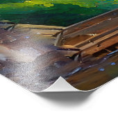 7 Chakra Blütenbaum Fotodruck (Ecke)