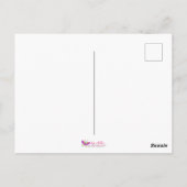 7 Chakra Blütenbaum Postkarte (Rückseite)