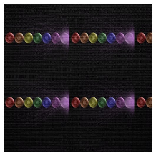 7 Chakra Gewebe Stoff (Muster)