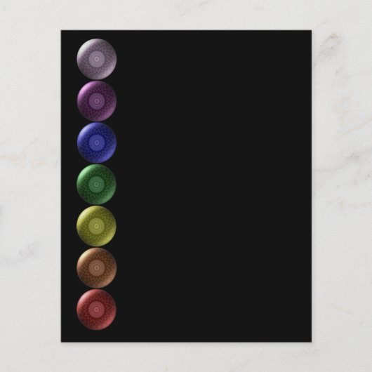 7 Chakra Heart Flyer (Vorne)