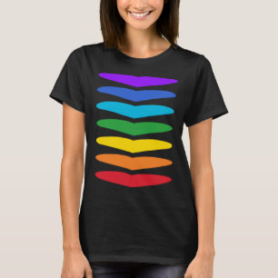 7 Chakra Hearts Energy System Chakras Colors Kund T-Shirt