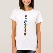 7 Chakra Kundalini T-Shirt (Vorderseite)