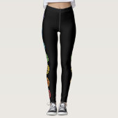 7 Chakra Leggings (Vorderseite)