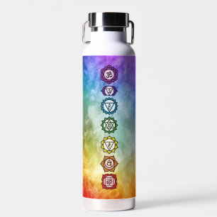 7 Chakra mantra Regenbogenrauch fett Trinkflasche