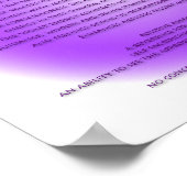 7. Chakra Poster - Ihre Hintergrundfarben (Ecke)