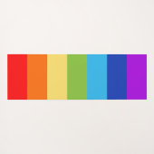 7 Chakra Symbole Yogamatte (Rückseite (Horizontal))