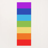 7 Chakra Symbole Yogamatte (Rückseite)