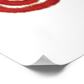 7 Chakras #1 Clearing Artwork Poster (Ecke)