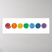 7 Chakras #1 Clearing Artwork Poster (Vorne)