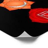 7 Chakras 7x22" Poster (Ecke)