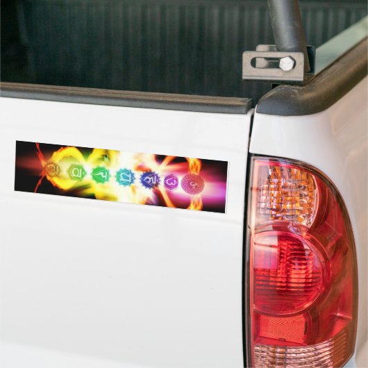 7 chakras autoaufkleber (Auf Lkw)