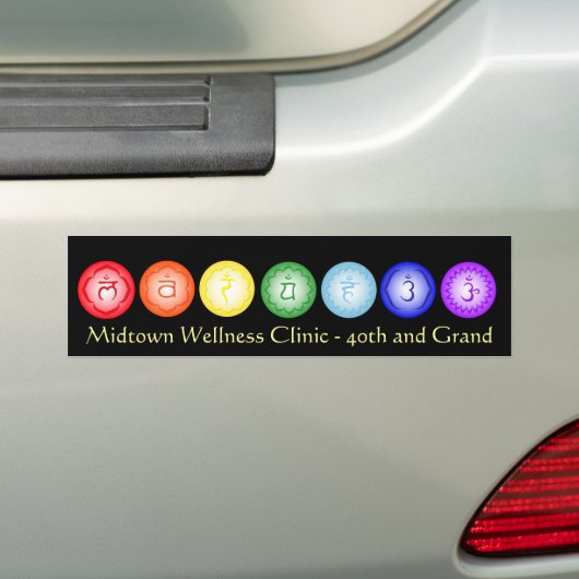 7 Chakras Autoaufkleber (Auf Auto)