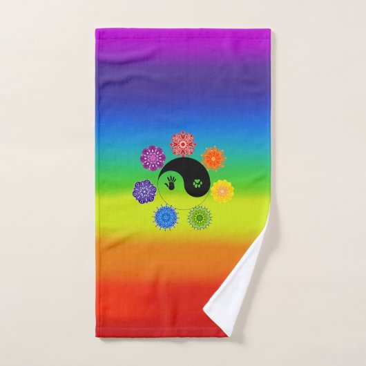 7 Chakras Badhandtuch Set (Handtuch)