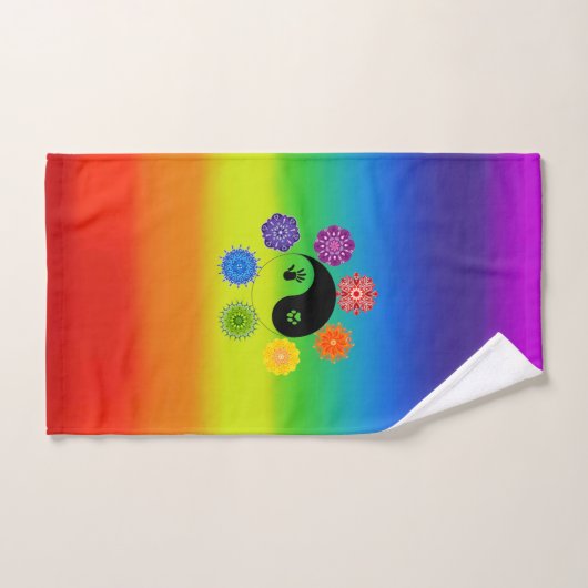 7 Chakras Badhandtuch Set (Handtuch)