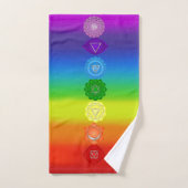 7 Chakras Badhandtuch Set (Handtuch)