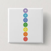 7 Chakras Button (Vorderseite)