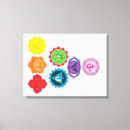 7 Chakras Canvas Print Leinwanddruck