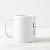 7 Chakras in einem Kreis Kaffeetasse (Links)