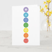 7 Chakras Karte (Gelbe Blume)