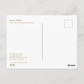 7 Chakras Kundalini Healer Postkarte (Rückseite)